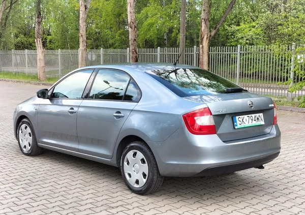 Skoda RAPID cena 27900 przebieg: 146000, rok produkcji 2013 z Katowice małe 137